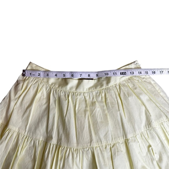 STAUD Sea Mini Skirt in Sunray Size 8 - Picture 8 of 8